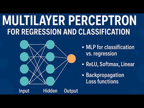 Machine Learning Day 14 (Multilayer Perceptron: Classification, Regression, and Optimization)