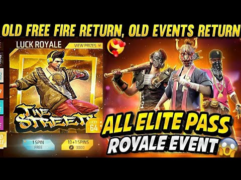 Old Free Fire Return | 7th Anniversary Old Elite Pass, Old Maps Location | Next Evo Gun Skin Date
