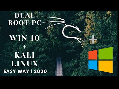 DUAL BOOT KALI LINUX WITH WINDOWS | EASY WAY | 2020