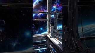 Living in space  #aiwallpaper#animeart #cinamatic #oshinoko #movie #aiwallpaper  #livewallpaper