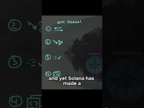 Why buy Solana?  #staking #solanablockchain #trading #solana #solanacommunity #sol