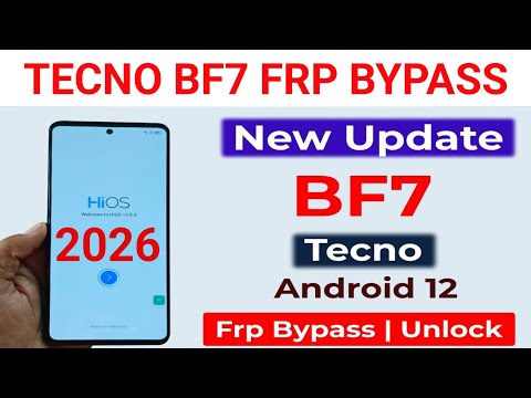 Tecno BF7 Frp bypass 2026. Google Account Bypass without computer 