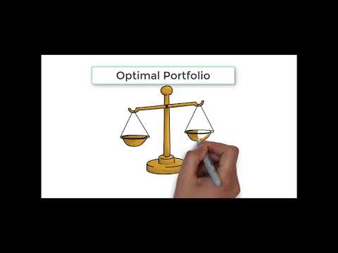 Markowitz Portfolio Optimization using Excel | Optimal Portfolio | two stocks | FIN-Ed