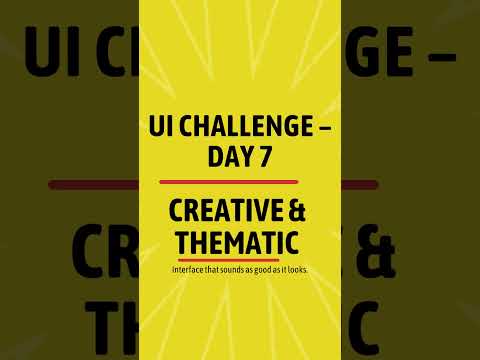 UI Challenge – Day 7 #designchallenge #uidesignlearning #tech#UIDesign #100DaysOfUI #UXMatters