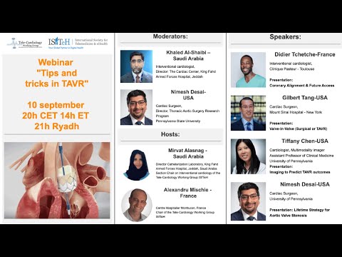 Webinar "Tips and tricks in TAVR"