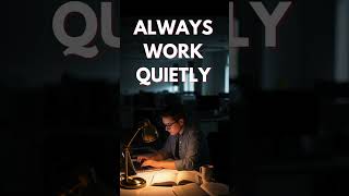 The Silent Grind #HardWork #Success #Focus #HustleMindset #motivation