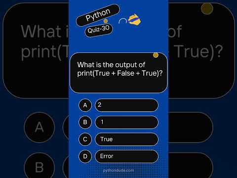 Python quiz
