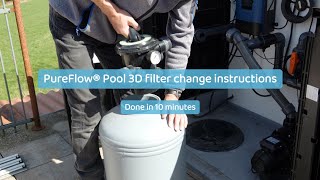 PureFlow® Pool 3D filter change instructions