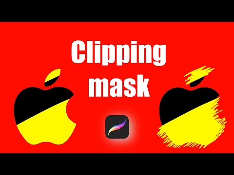 how to use clipping mask in procreate (#shorts)