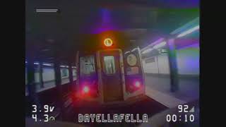 Tiny whoop subway surfing irl