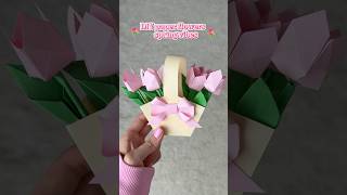 DIY paper flowers 🌸 spring vibes ✨#viraldiy #paperflowers #springvibes #aestheticdiy