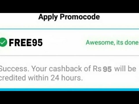 ₹95 Add Money Promocodes | New Paytm Promocodes | Hidden Promocodes | PAYTM TRICKS