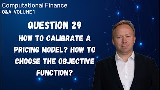 How to calibrate a pricing model? How to choose the objective function?