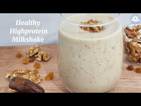 The healthiest Milkshake You'll Ever make | Refreshing Drinks. ASMR