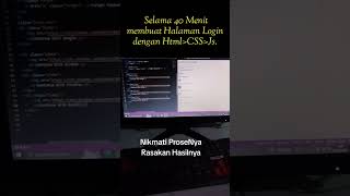 Koding Part 2 #coding #pemrogramanweb #tutorial #tutorialcoding #timelapse #html #html #htmltutorial