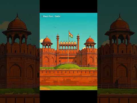 Beautiful India in Ghibli universe ❤️ #chatgpt #aivideo #shorts #india #travel #tajmahal