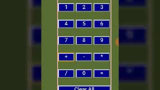 Html and css calculator