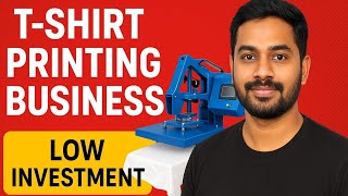 New business ideas 2025 💯 T-shirt printing business 