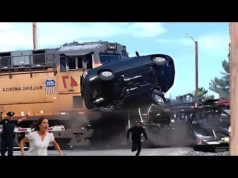 Most Unbelievable Train Moments Caught on Camera - Best Of Month #94