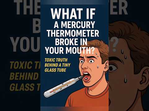 What If a Mercury Thermometer Broke in Your Mouth? | Deadly Truth Uncovered #shorts