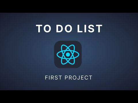 Primer Proyecto en React — To Do List — CRUD