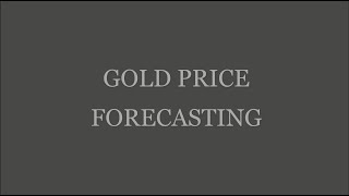 Gold Price Forecasting Using Python and ML