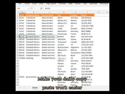 make your daily tasks easier #excel #msexcel #exceltips #exceltricks #googlesheets #basicexcel