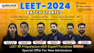 #LEET_COACHING_DELHI #LEET_2024 | #APPLIED_MATHEMATICS | #PREVIOUS_YEAR_QUESTIONS | #LEET_COACHING