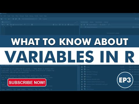 03 - Understanding Variables in R | Data Analysis for Beginners