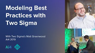 Two Sigma and SigOpt Discuss Modeling Best Practices