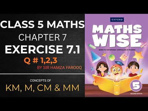 Class 5 Maths Unit 7 Exercise 1 Question 1,2,3 Math Wise Edition 2 | Exercise#1 Question#1,2,3 