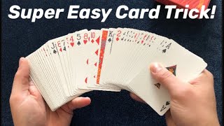 Super Easy Card Trick! No Experience Needed. Learn it under 60 seconds!!