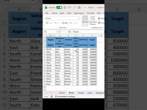 How to Freeze panes in excel | Keep Your Headers Visible! | Excel Tips & Tricks #shorts #excel