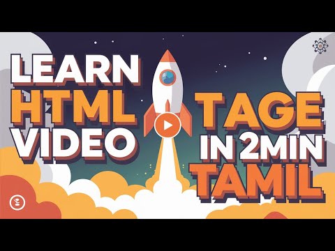 Learn HTML Video Tage in 2Min Tamil