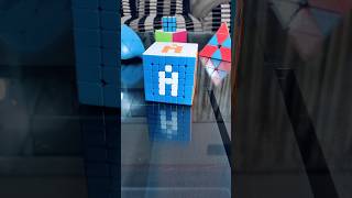 A Alphabet Pattern On Rubik's cube |#shorts