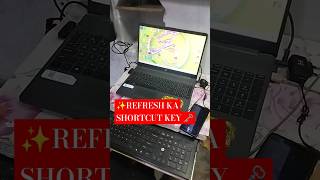 ,✨REFRESH KA SHORTCUT KEY 🗝️#learning #windows #computershortvideo