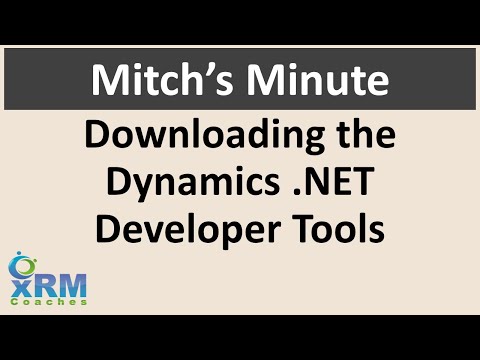 Downloading the Dynamics .Net Development Tools