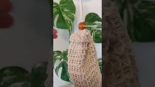 Sisal Soap Bag – Natural & Vegan & Sustainable 🌍💚 #zerowastetips #zerowasteliving #zerowastehome