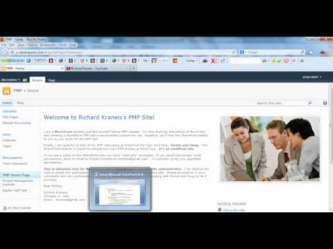 Creating a PMP Study Group with Microsoft SharePoint