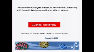 The Difference Analysis of Rectum Microbiome Community...