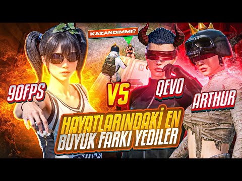 QEVO VE ARTHURA HAYATLARINDAKİ EN BÜYÜK FARKI ATTIM ‼️ OYUNU SİLDİLER 🔥