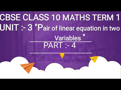 class 10 maths unit 3 part 4