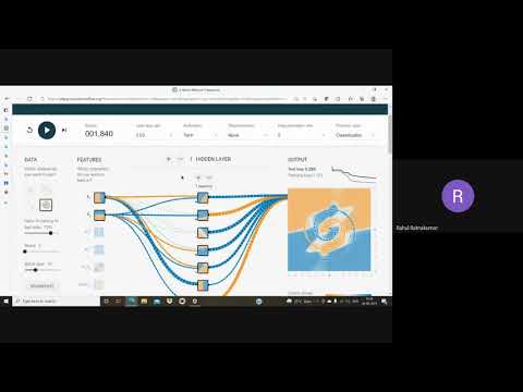 Playing with an Artificial Neural Network
