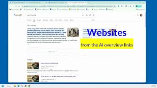 Navigating Google Search Results Page