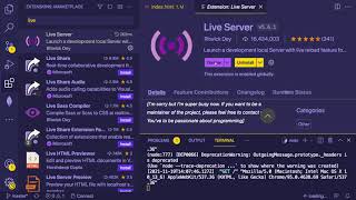 Stop Refreshing your Browser Manually | Live Server Extension