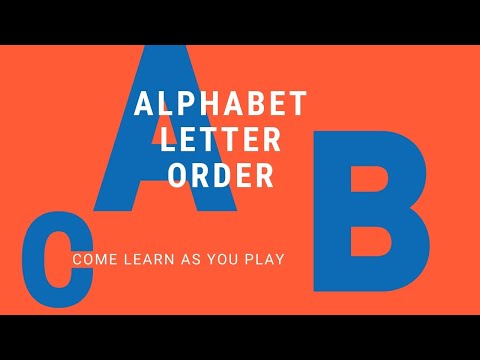 The Learning Carpet: Alphabet Order: Preschool Learning Video