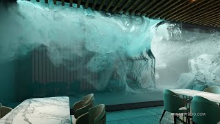 Restaurant Media Art / CGI / ANIMIN STUDIO