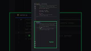 Junior vs Senior Map and WeakMap in JavaScript #coding #javascript #programming #typescript