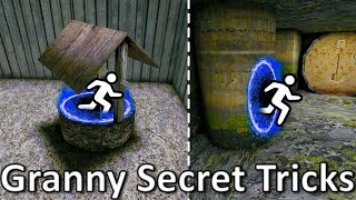 Top Granny Secret Tricks In Granny's New Update 1.8.2 | grandpa granny wala game definition hindi