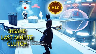 LAST MINUTE ALL or NOTHING MAX MAUL CLUTCH | Supremacy | Star Wars Battlefront 2
